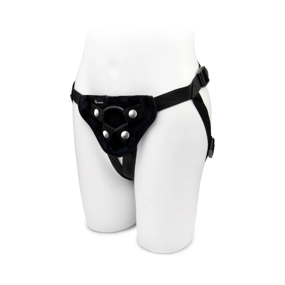 Pop 5" Silicone Dildo and Harness Set
