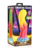 7.5" Tenta Glow-in-the-Dark Silicone Dildo