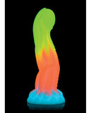 7.5" Tenta Glow-in-the-Dark Silicone Dildo