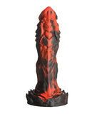 7.8" Inferno Vibrating Silicone Dildo
