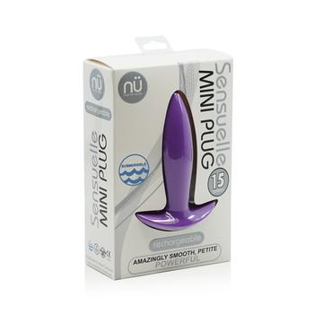 15 Function Vibrating Mini-Plug  Buzz Love