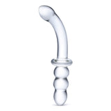 Ribbed G-Spot Glass Dildo 8