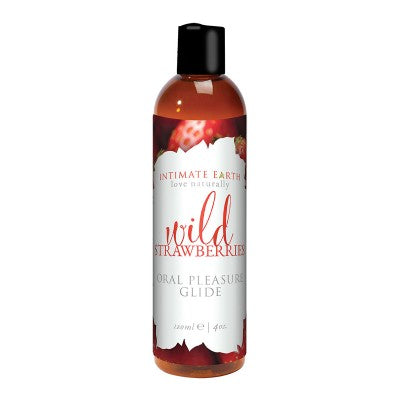 Intimate Earth Flavored Glide Wild Strawberries
