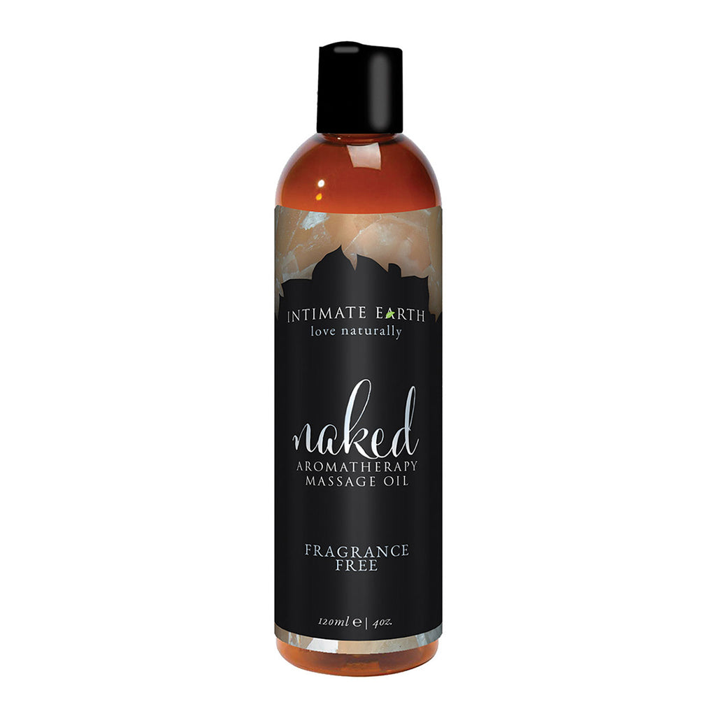 Intimate Earth Massage Oil - Naked 4oz