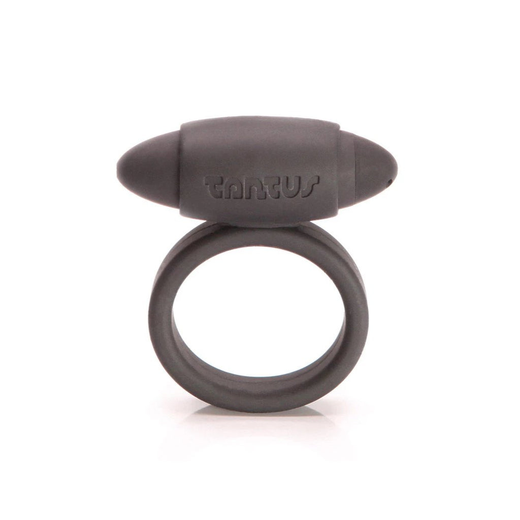 Tantus Vibrating Super Soft C-Ring  - Black