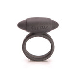 Tantus Vibrating Super Soft C-Ring  - Black