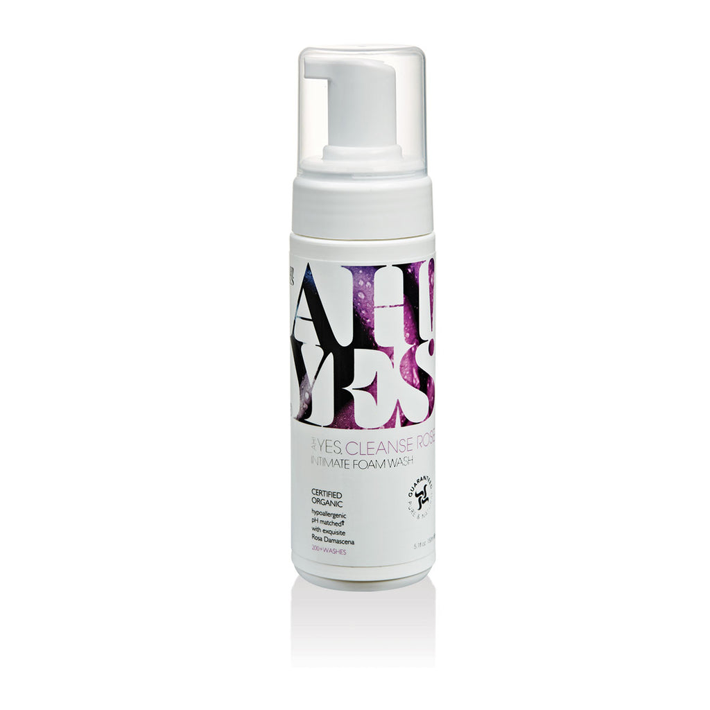 AH! YES CLEANSE Rose Scented Intimate Foaming Wash 5.1oz