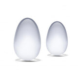 Glass Yoni Eggs 2 pc Set