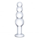 Glass Beaded Butt Plug