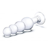 Glass Beaded Butt Plug