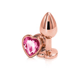 Rose Gold Heart Plug