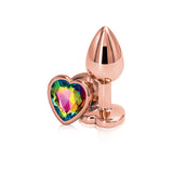Rose Gold Heart Plug