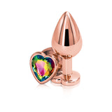 Rose Gold Heart Plug