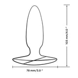 Bass Vibrating Anal Plug