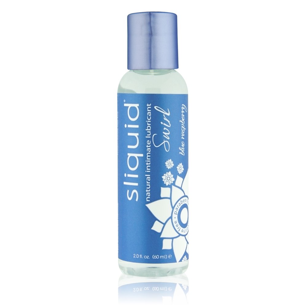 Sliquid Swirl Blue Raspberry Lube 2oz