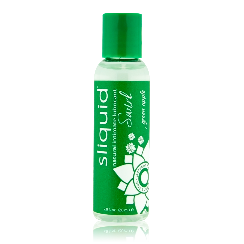 Sliquid Swirl Green Apple Lube 2oz