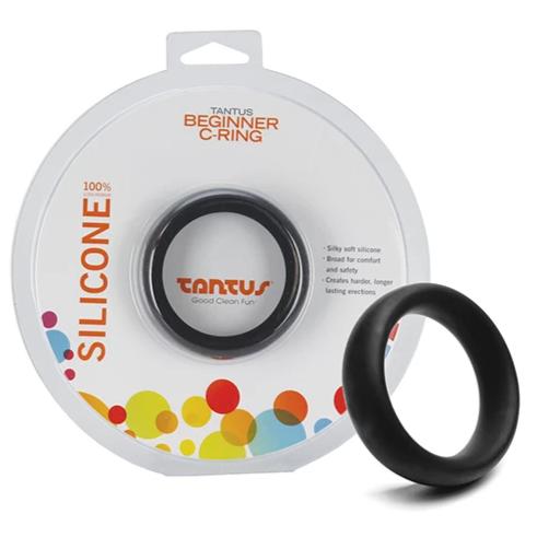 Tantus Beginner C Ring 2" - Black