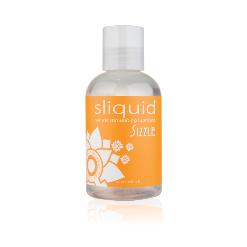 sliquid sizzle lube 4.2oz