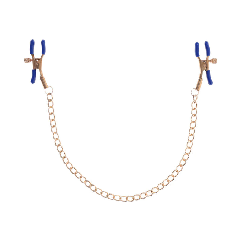 Cougar Nipple Chained Clamps