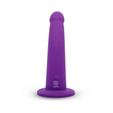 Tilt 6.5" Silicone Dildo and Harness Set