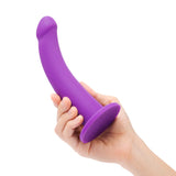 Tilt 6.5" Silicone Dildo and Harness Set