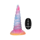 Unicorn Glow-in-the-Dark Vibrating Dildo