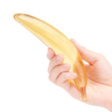 7" Banana Joy Glass Dildo