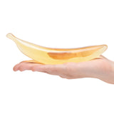 7" Banana Joy Glass Dildo