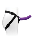 DUO Silicone Dildo & Harness Set