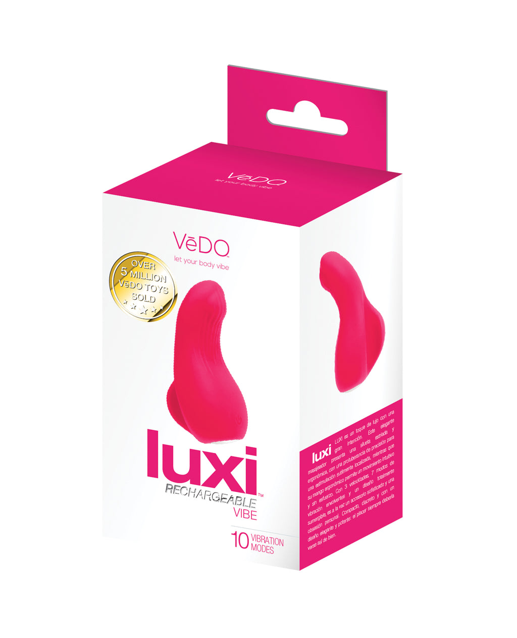 Luxi Rechargeable Clitoral Finger Vibe