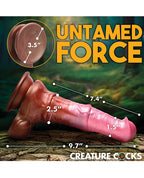 7.4" Centaur Silicone Dildo