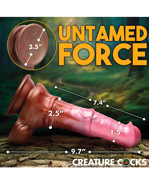 7.4" Centaur Silicone Dildo