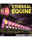 6.3" Twilight Rainbow Glass Dildo