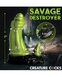 7 in Creature Cocks Orc Silicone Dildo