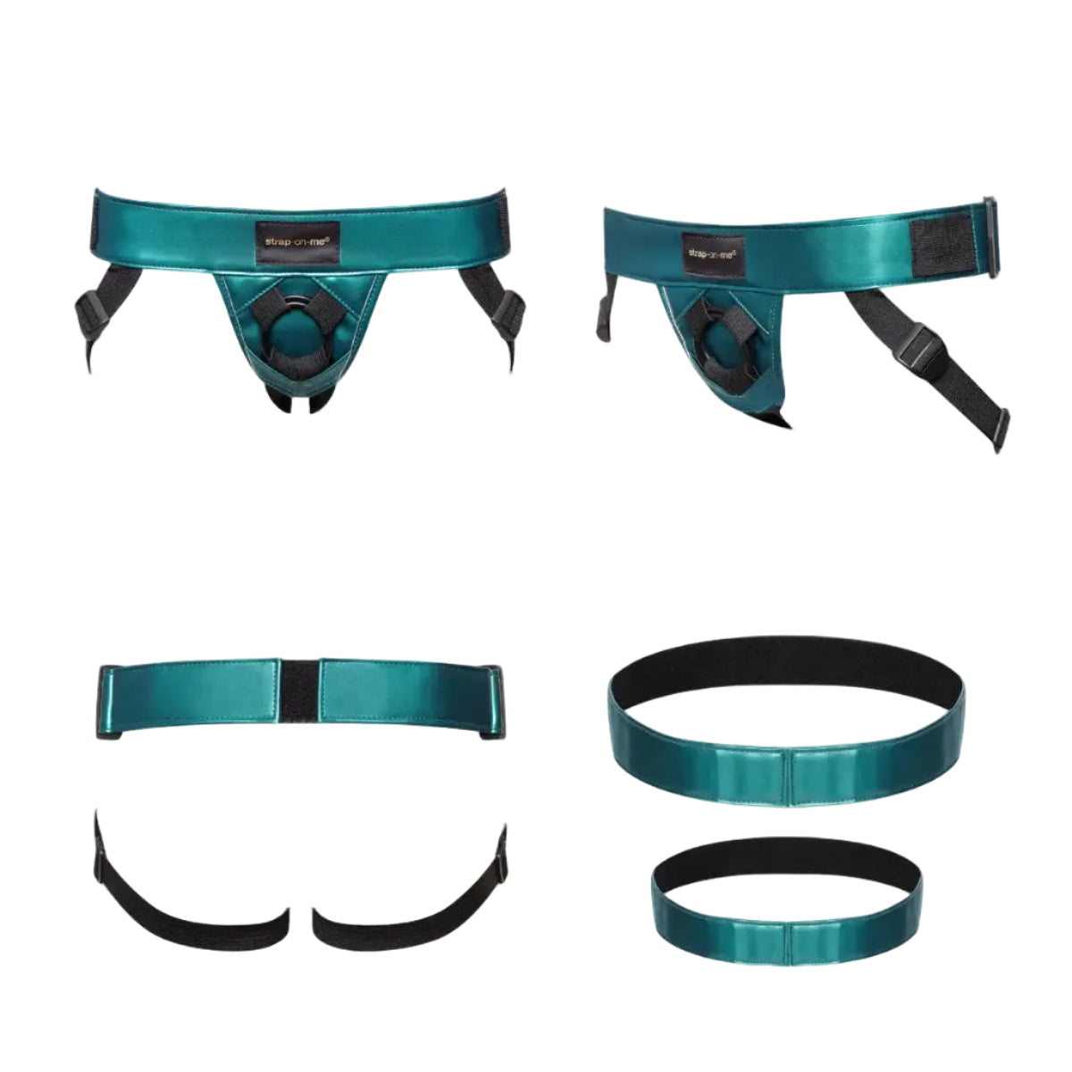 Curious Leatherette Harness