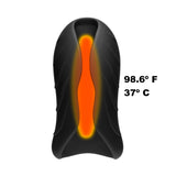 Silicone Vibrating Heating Stroker