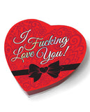 I Fucking Love You Heart Box of Chocolates