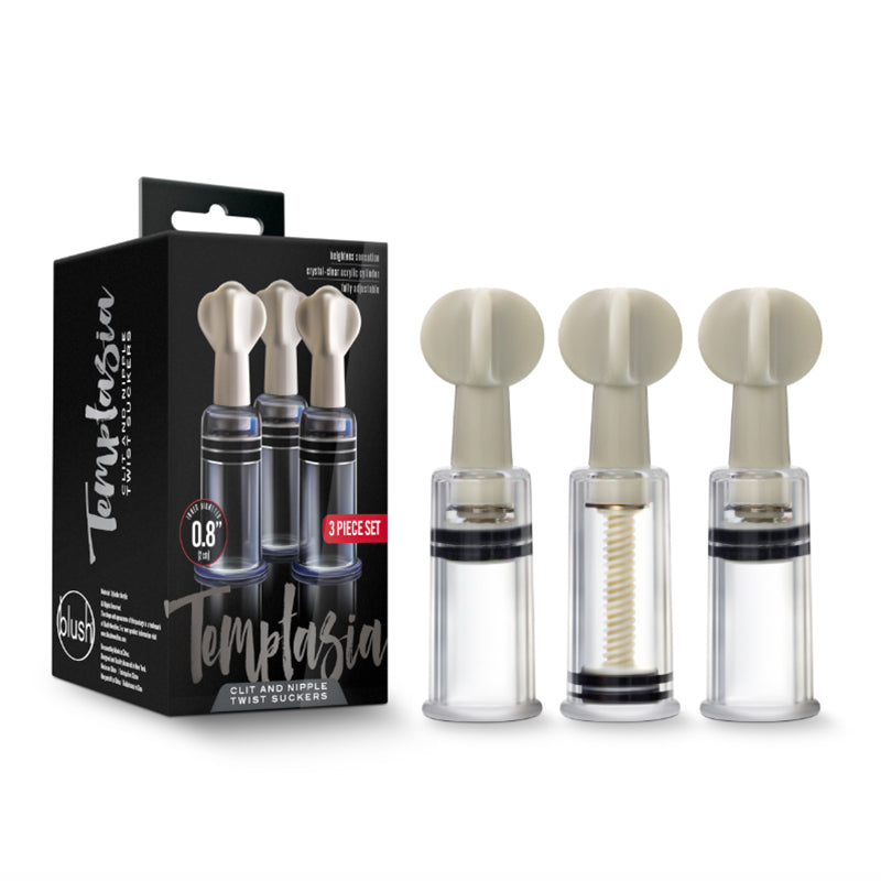 Temptasia - Clit&Nip Twist Suckers 3pk