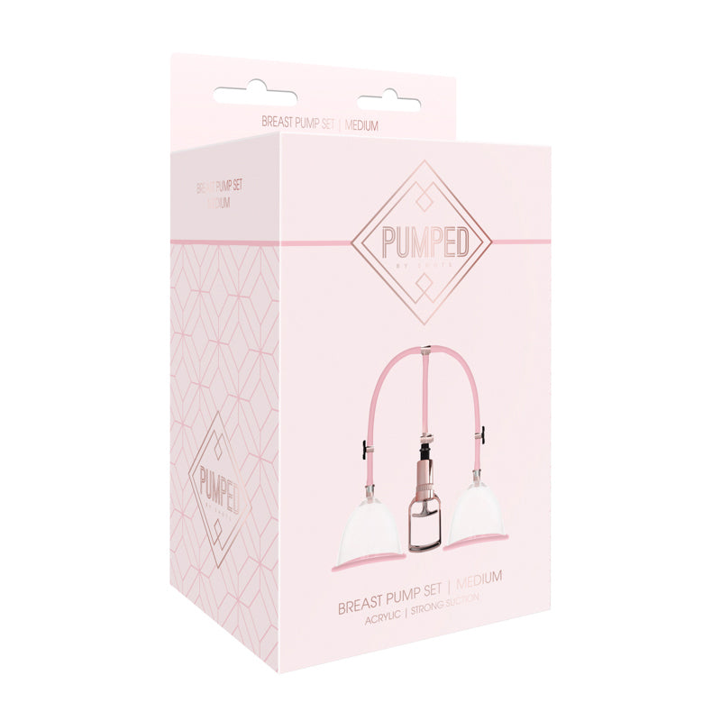 Pumped - Breast Pump Set Medium - Rose