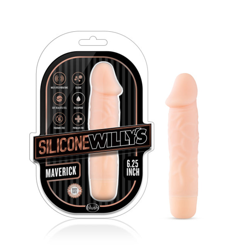 Silicone Willy's- Head 6.25 Dildo Van