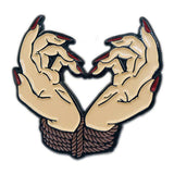Bound By Love Hands Pin