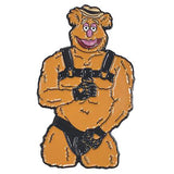 Fozzie Leather Pin