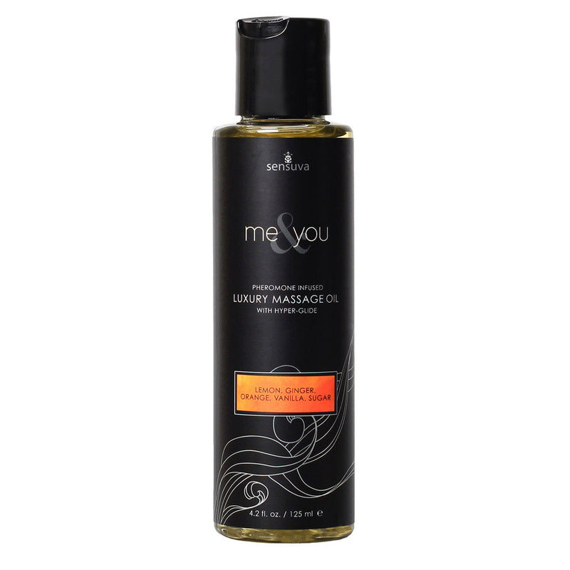 Sensuva Me &amp; You Massage Oil - Lemon Ginger