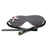 Leather Buckle Blindfold