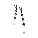 Bijoux de Nip Pearl Black Beads