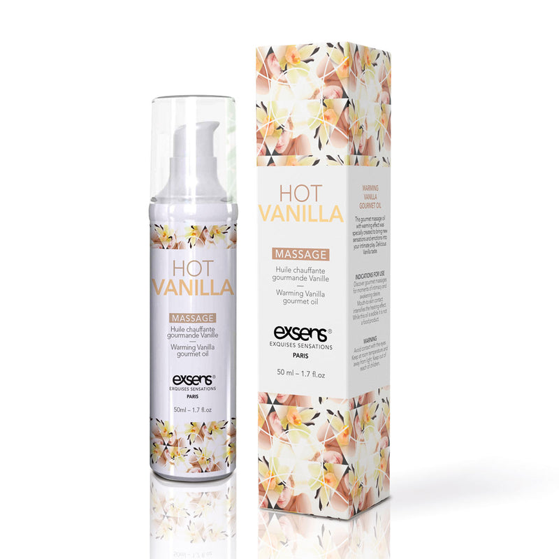 Exsens Warming Massage Oil 50 ml. - Hot Vanilla