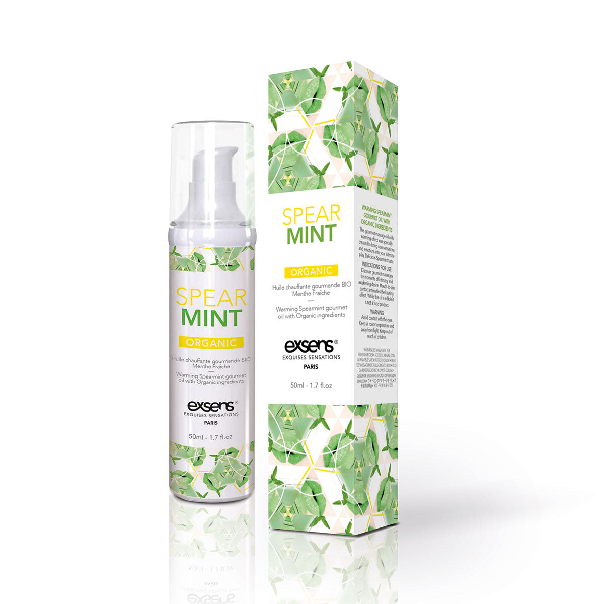 Exsens Warming Massage Oil 50 ml. - Spearmint