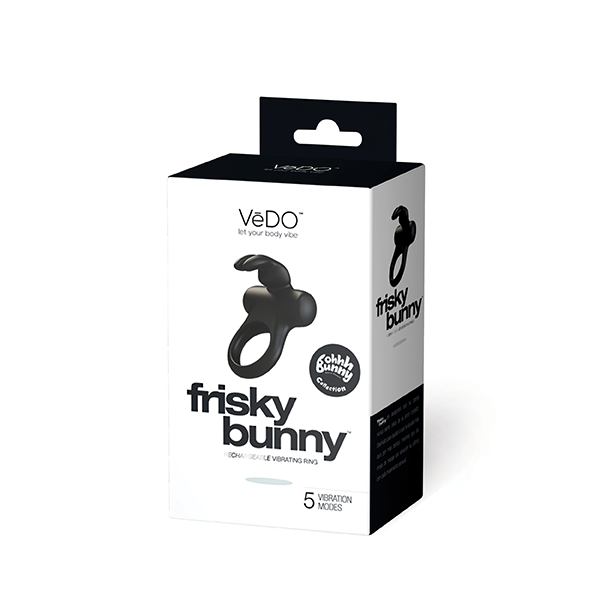 VeDO Ohhh Bunny Frisky Bunny - Black