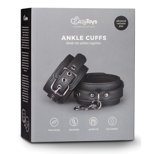 Faux Leather Ankle Cuffs
