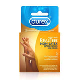 Real Feel Non Latex Condoms - Pack of 3